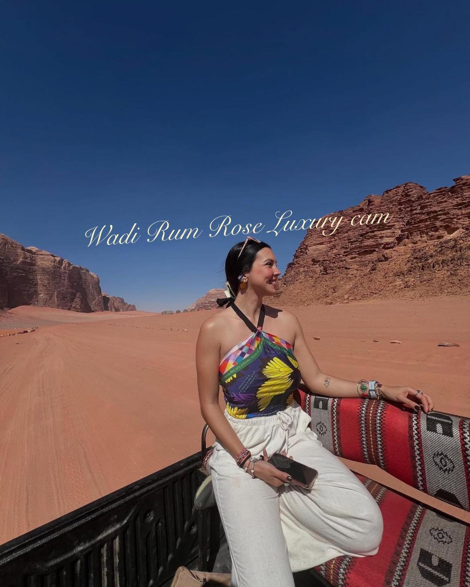 Wadi Rum Rose Luxury Camp ภายนอก รูปภาพ