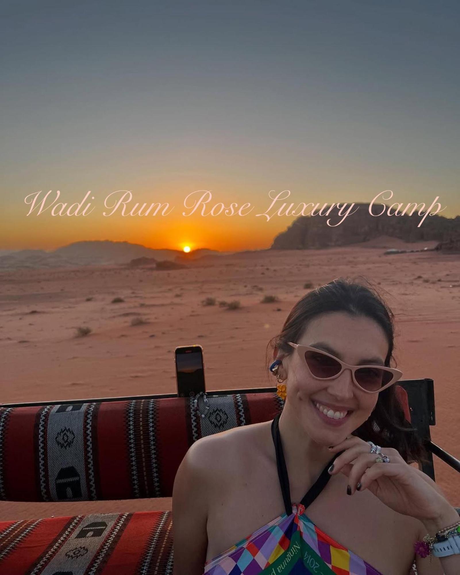 Wadi Rum Rose Luxury Camp ภายนอก รูปภาพ