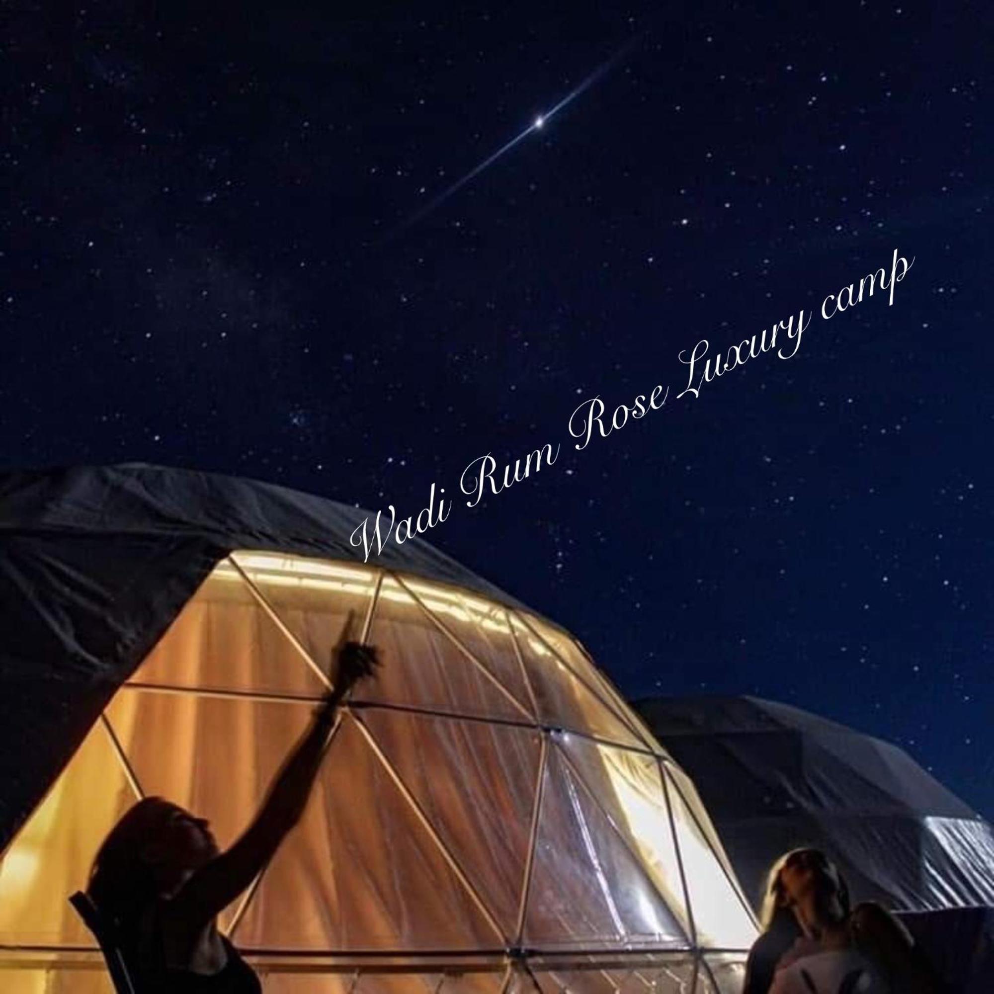 Wadi Rum Rose Luxury Camp ภายนอก รูปภาพ